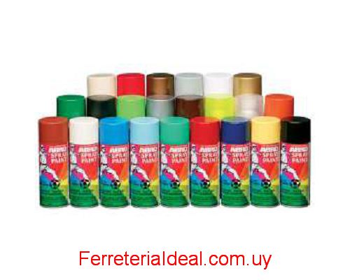 Pintura aerosol Abro americana varios colores esmalte sintetico